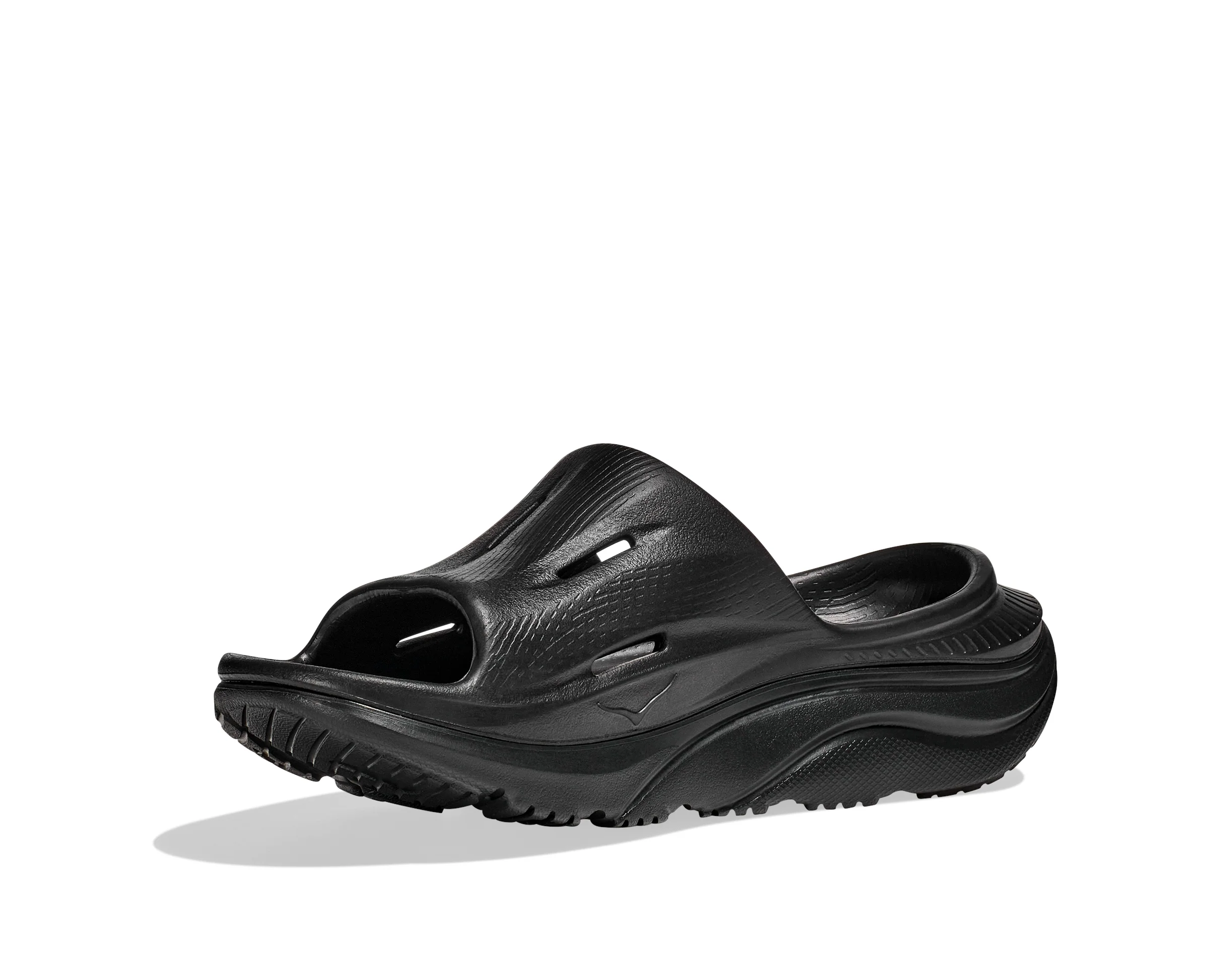 Hoka Ora Recovery Slide 3 - Black/Black - Image 4
