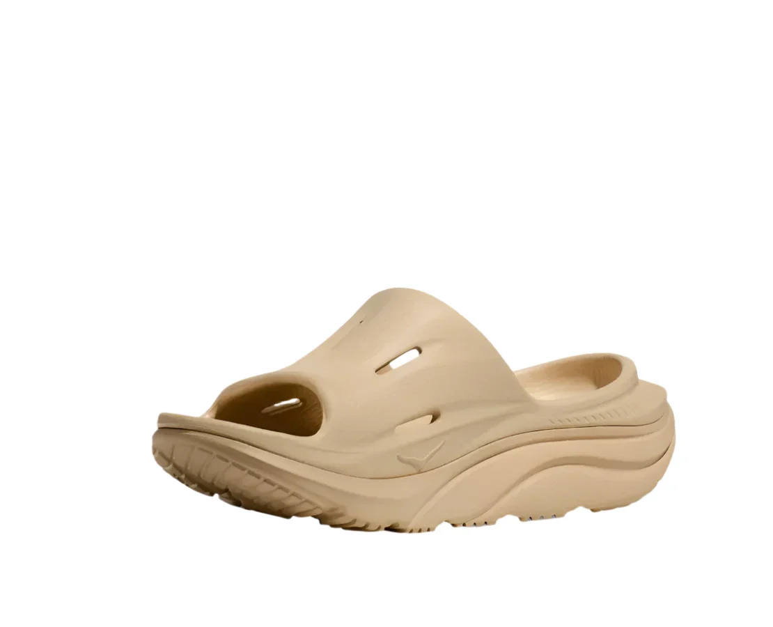 HOKA Unisex Ora Recovery Slide 3 - Shifting Sand/Shifting Sand - Image 3