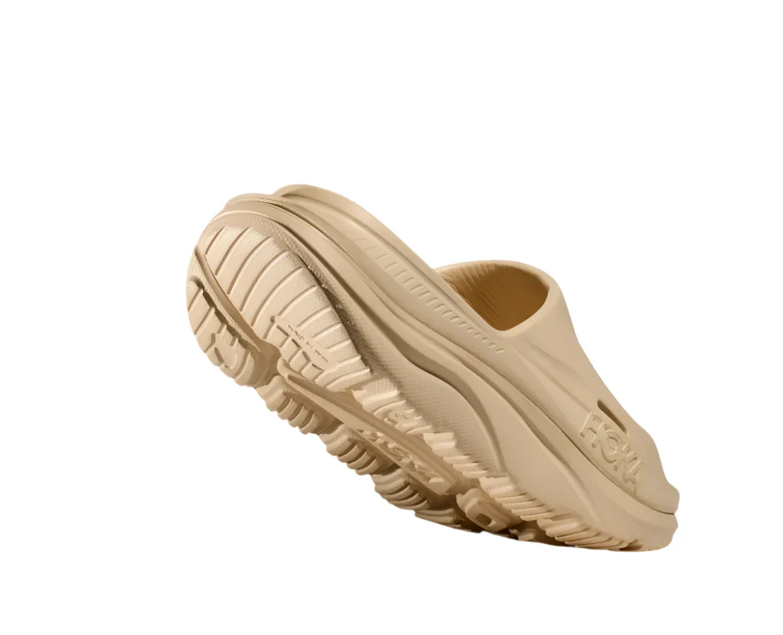 HOKA Unisex Ora Recovery Slide 3 - Shifting Sand/Shifting Sand - Image 6