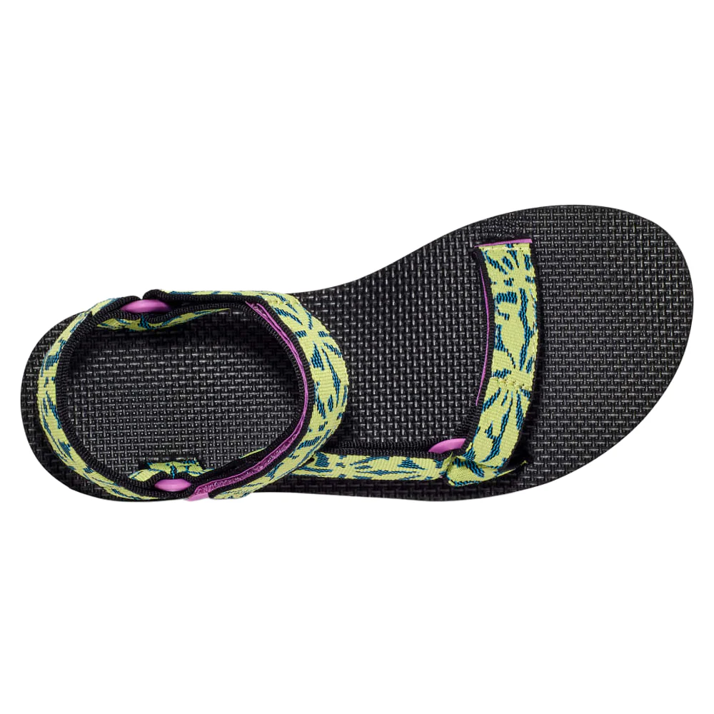 Teva Women's Universal Sandal - Beach Floral Wild Lime - Image 4