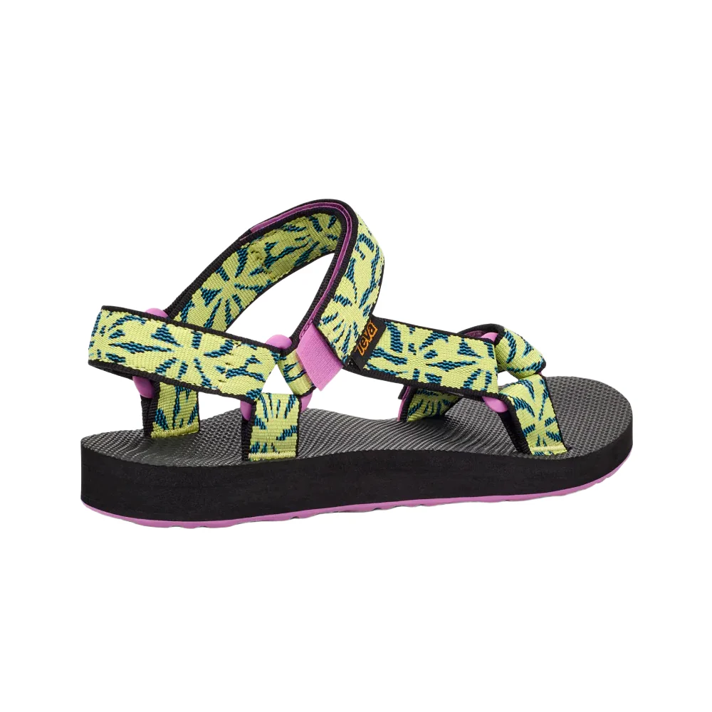 Teva Women's Universal Sandal - Beach Floral Wild Lime - Image 5