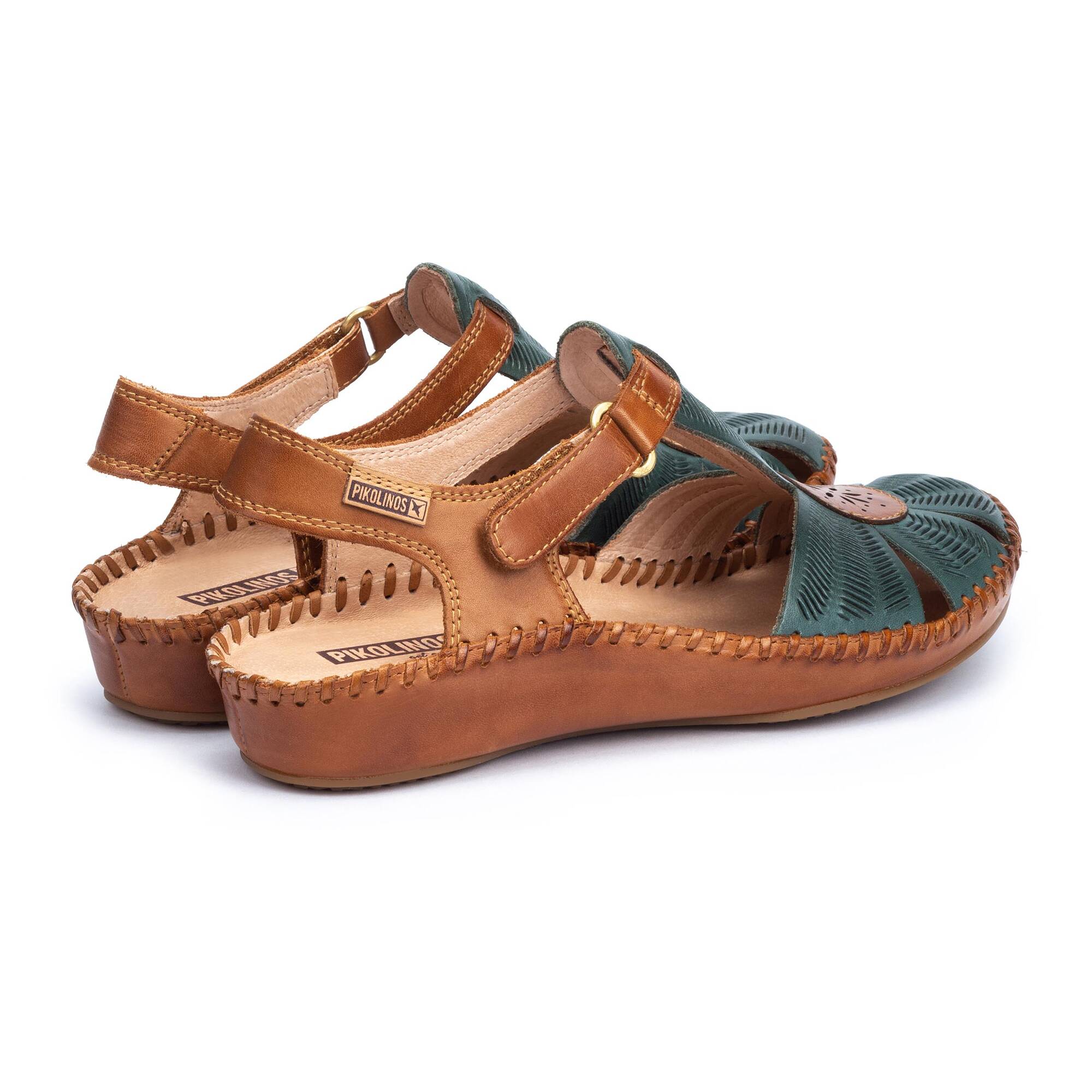 Pikolinos Women's Puerto Vallarta Sandals - Emerald - Image 5