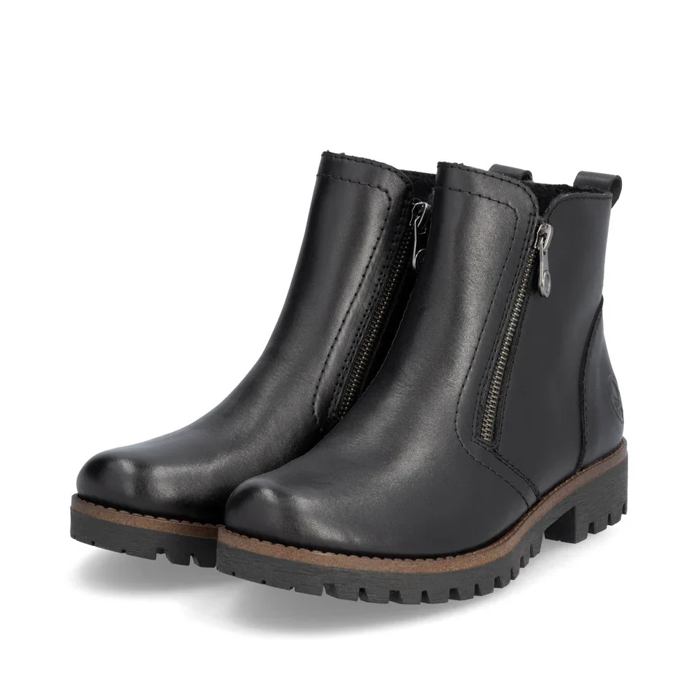 Rieker Women's Payton 56 Ankle Boot - Black - Image 5