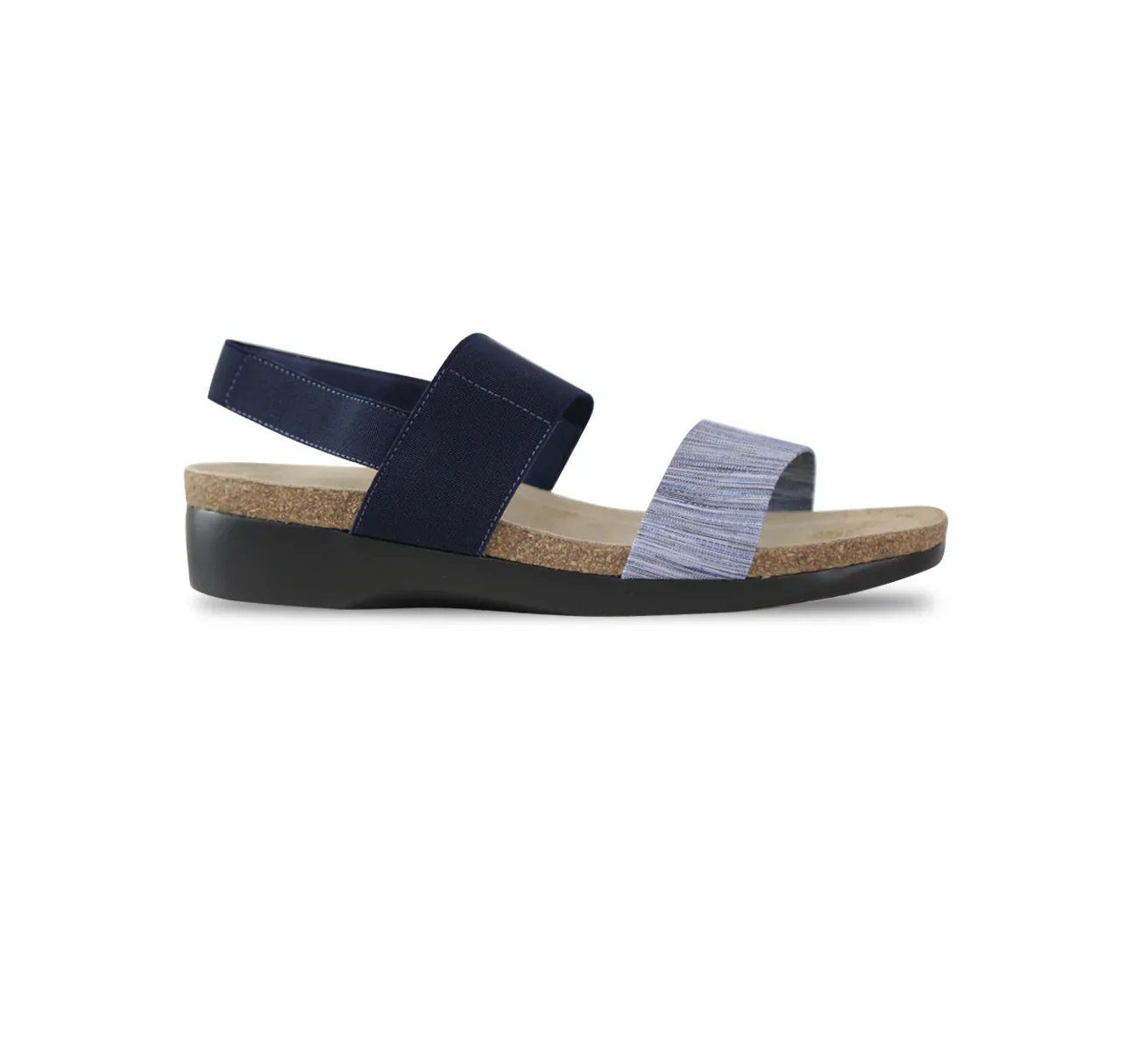 Munro Women's Pisces Sandal - Blue/Black - Image 3