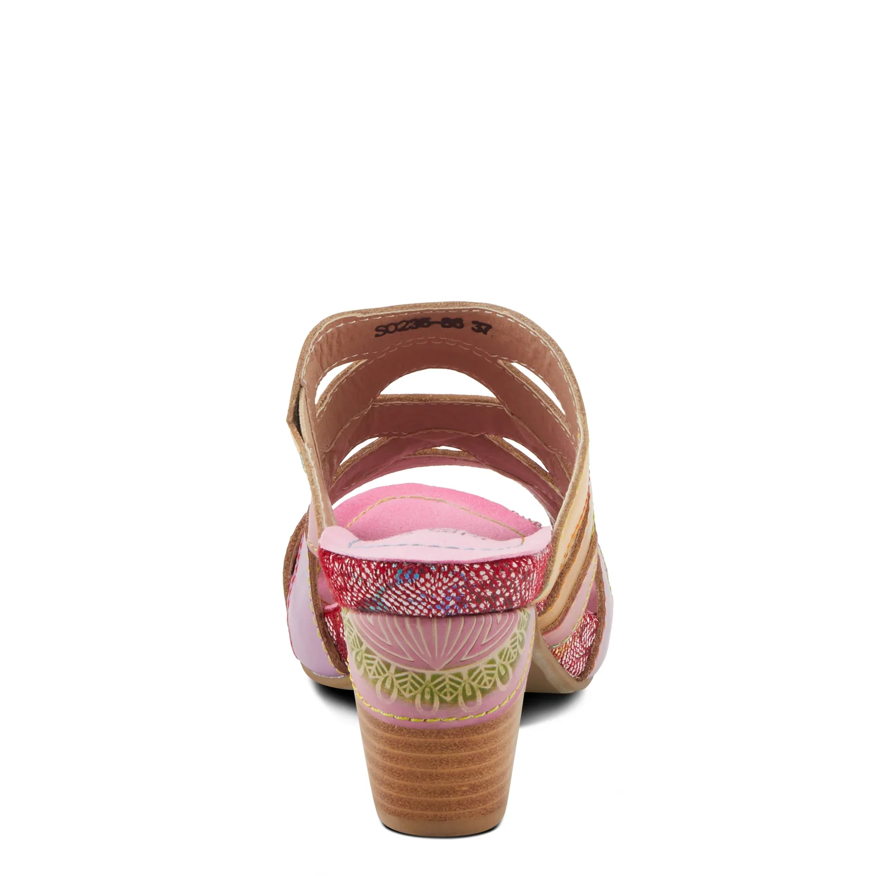 L'Artiste by Spring Step Women's Pita Sandals - Pink Multi - Image 5