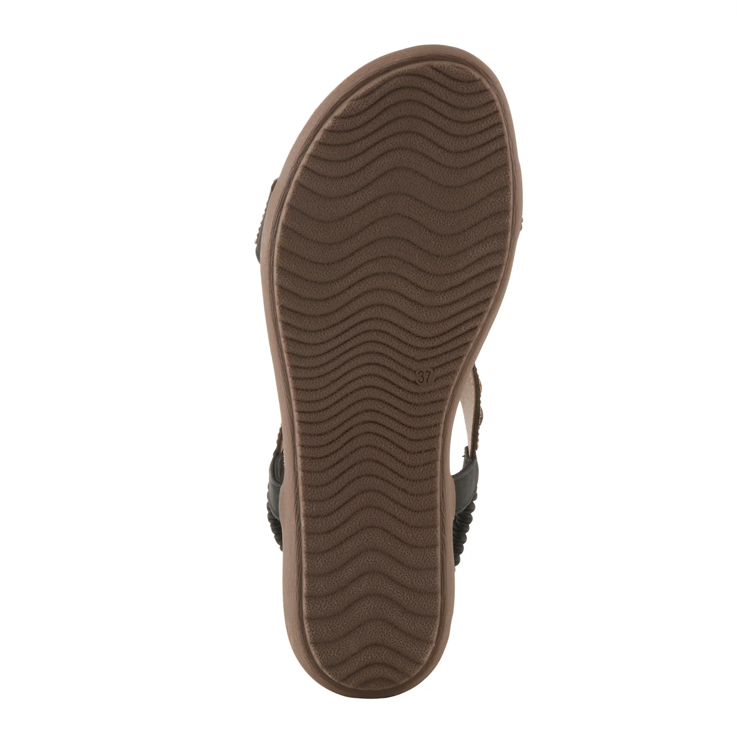 Patrizia by Spring Step Women's Ponyo Slip-on Leather Sandal - Black - Image 7