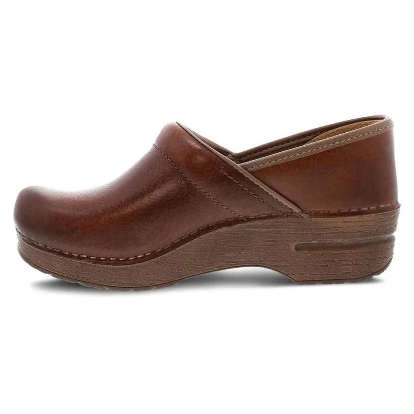 Dansko Women's Professional Full Grain Clog - Saddle - Image 2