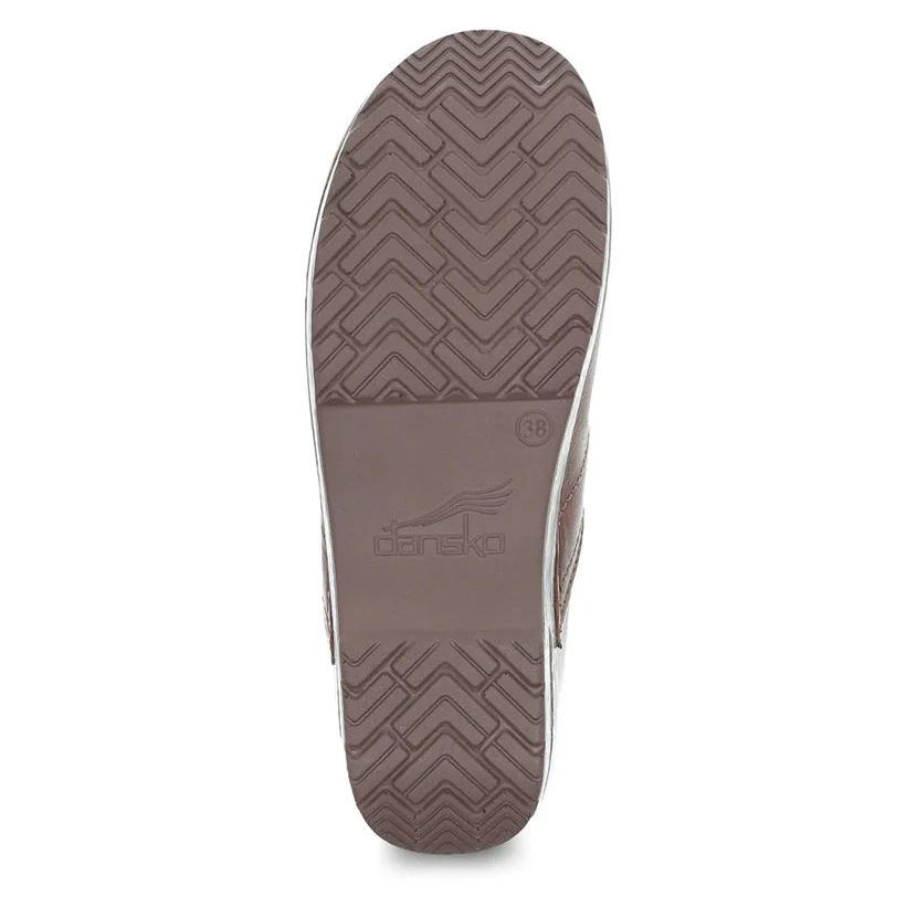 Dansko Women's Professional Full Grain Clog - Saddle - Image 6