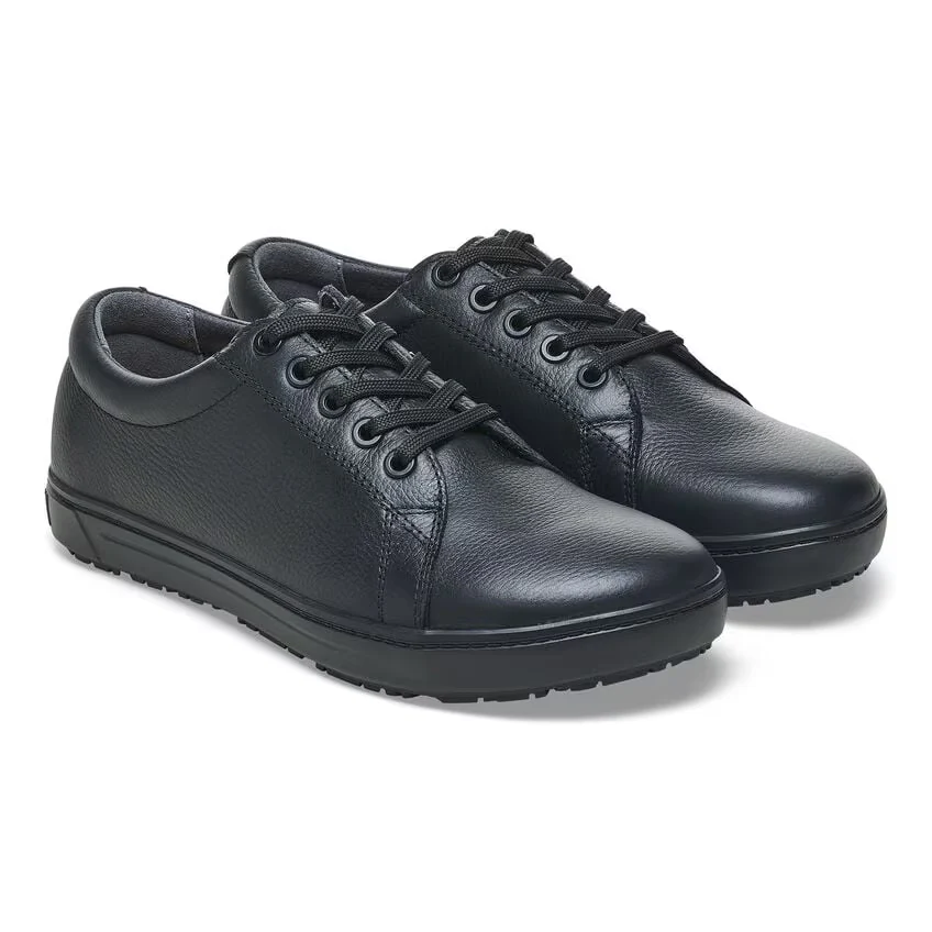 Birkenstock Unisex QO500 Slip Resistant Lace-up Sneaker - Black - Image 3