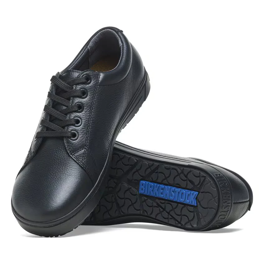Birkenstock Unisex QO500 Slip Resistant Lace-up Sneaker - Black - Image 5