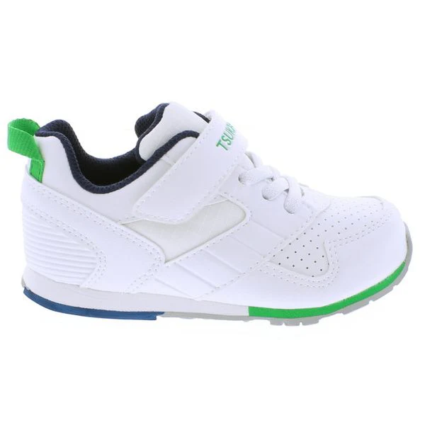 Tsukihoshi Child Racer (Sizes 7 - 13) - White/Green - Image 3