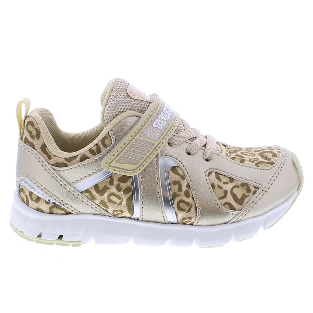 Tsukihoshi Kids' Rainbow (Sizes 7 - 1) - Gold/Leopard - Image 4
