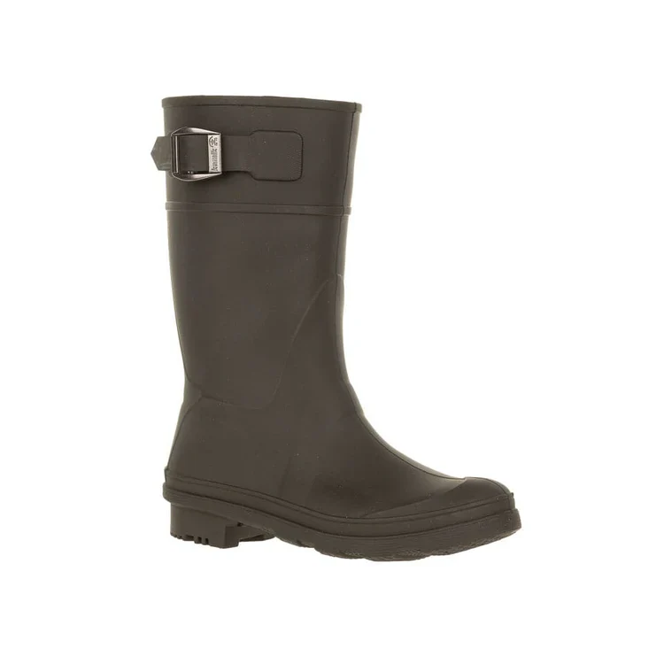 Kamik Kids' Raindrops Waterproof Rain Boots - Black - Image 3