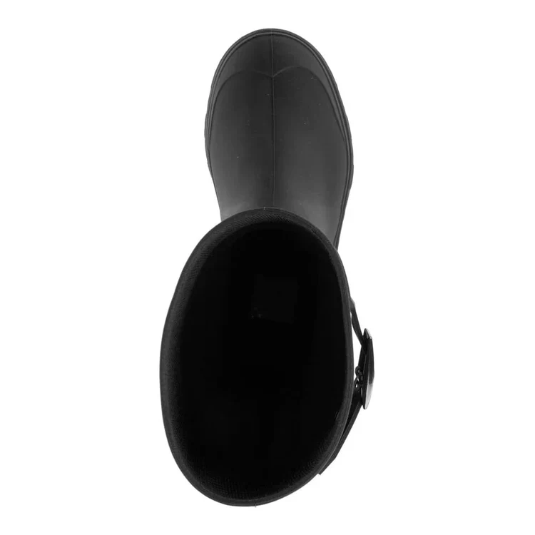 Kamik Kids' Raindrops Waterproof Rain Boots - Black - Image 4