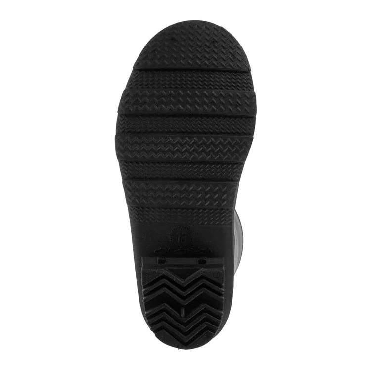 Kamik Kids' Raindrops Waterproof Rain Boots - Black - Image 5