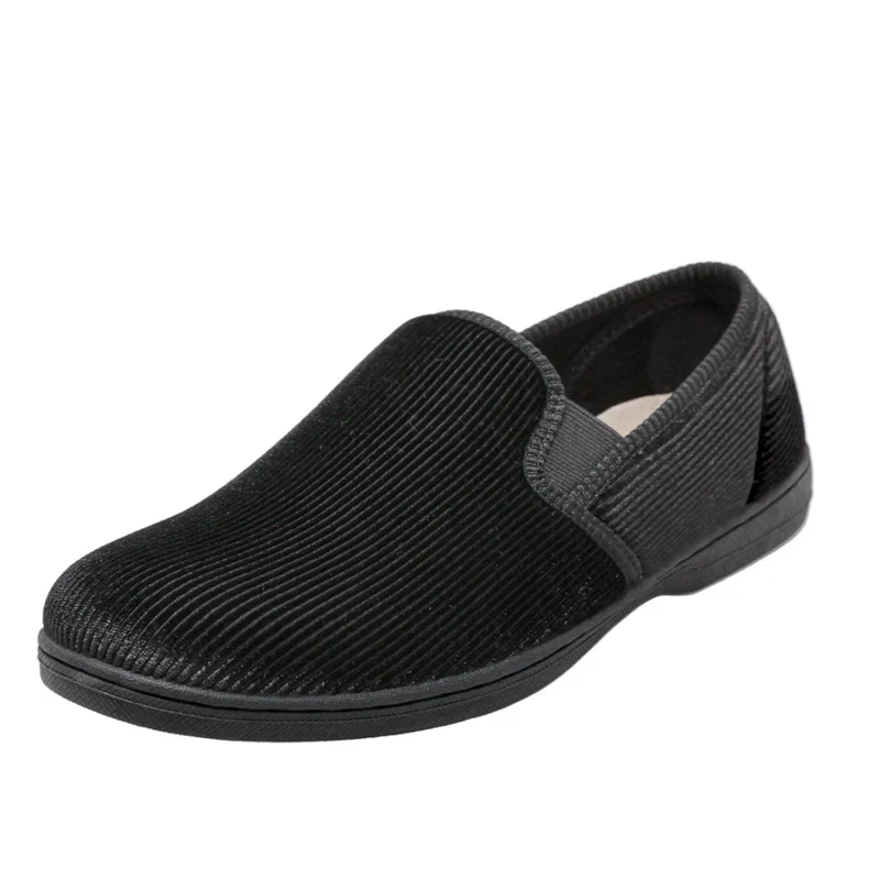 Foamtreads Men's Regal 2 Slipper - Black