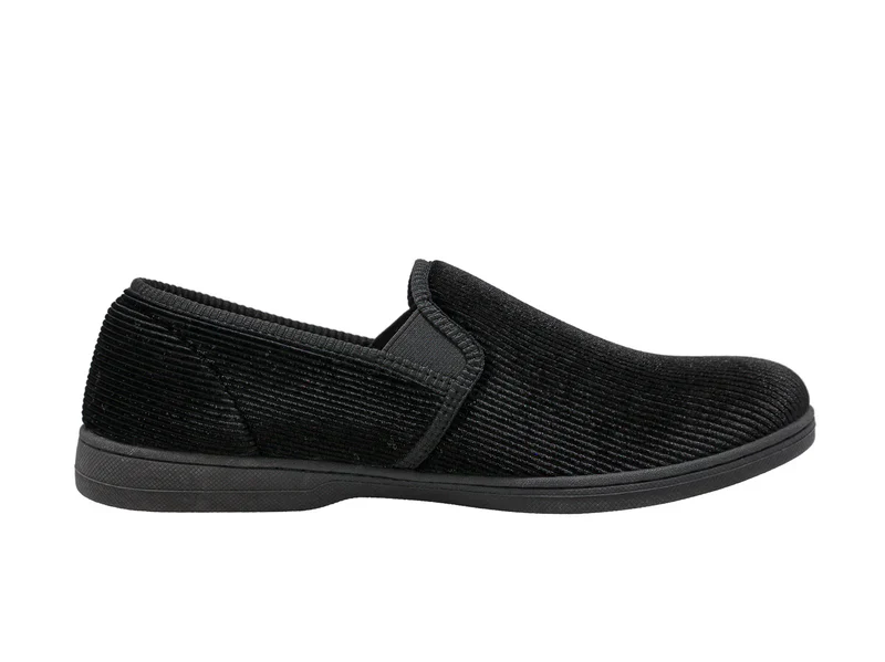 Foamtreads Men's Regal 2 Slipper - Black - Image 2