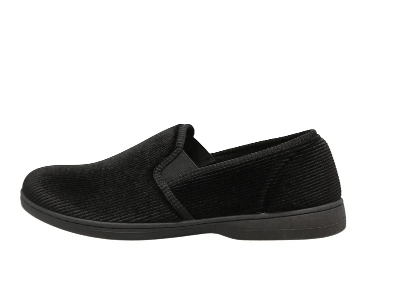 Foamtreads Men's Regal 2 Slipper - Black - Image 3