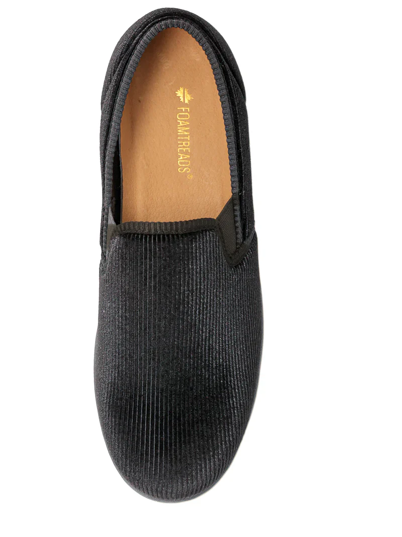 Foamtreads Men's Regal 2 Slipper - Black - Image 5