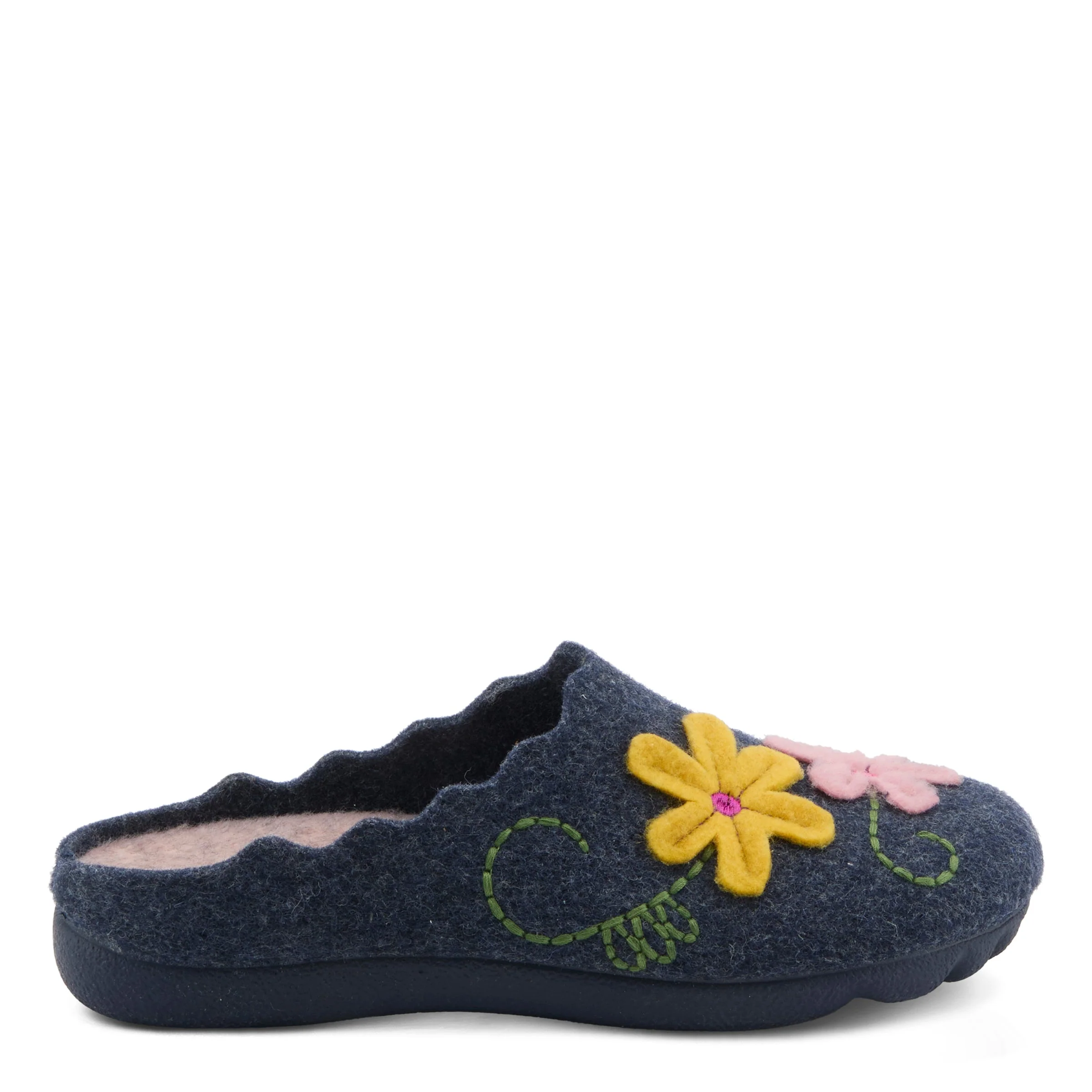 Spring Step Flexus Women's Roseburg Slippers - Navy - Image 2