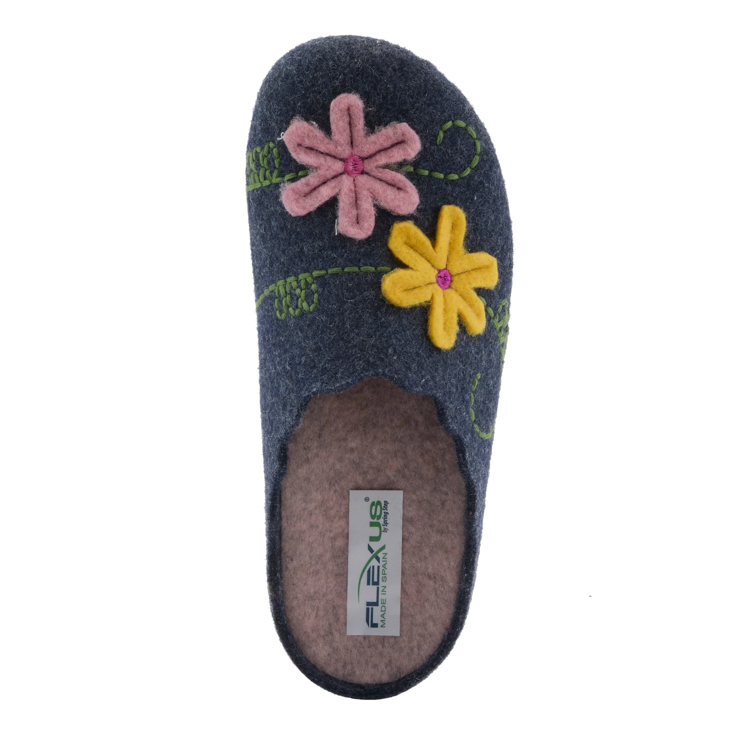 Spring Step Flexus Women's Roseburg Slippers - Navy - Image 3