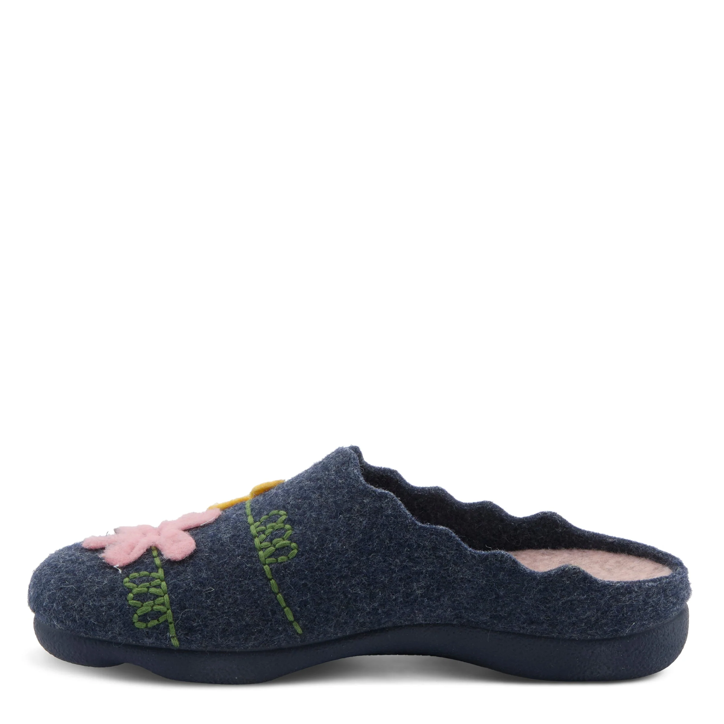 Spring Step Flexus Women's Roseburg Slippers - Navy - Image 4