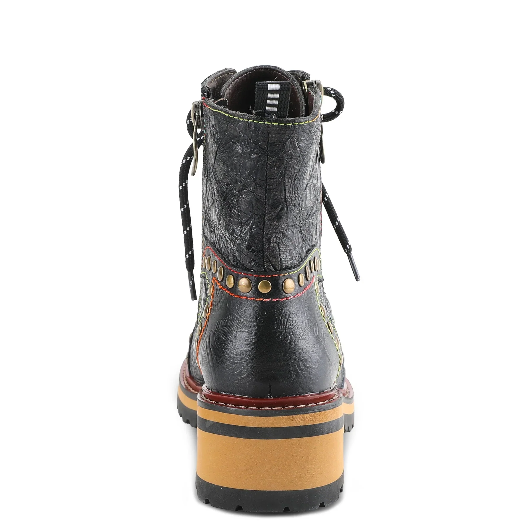 L'Artiste by Spring Step Rugup Boot - Black Multi - Image 5