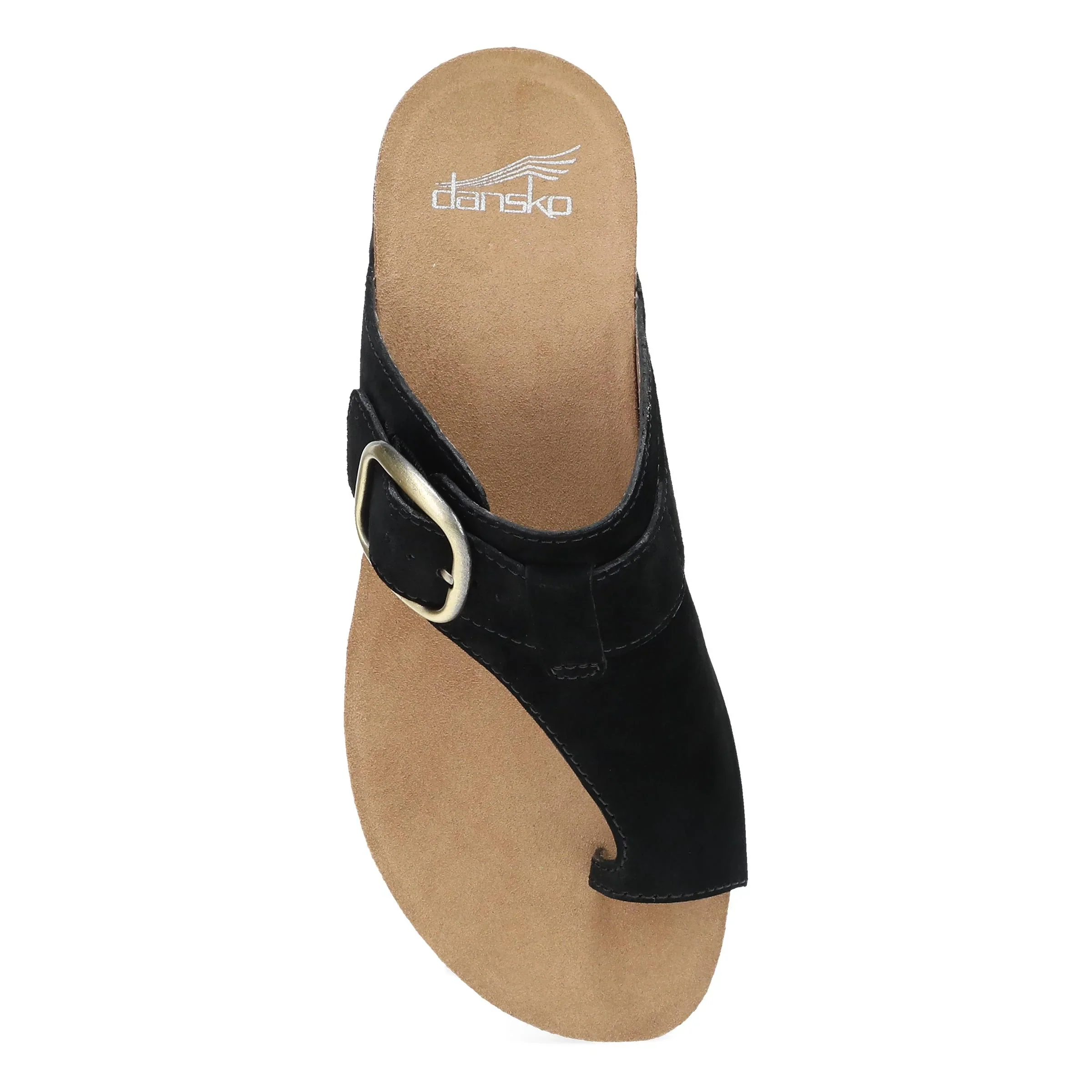 Dansko Women's Rylee Toe Post Sandal - Black - Image 5