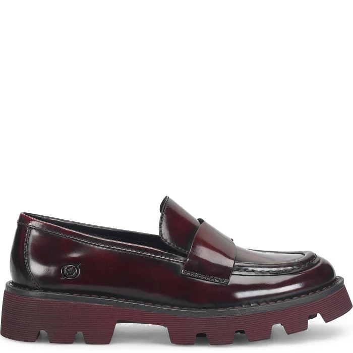 Born Women's Sigge Slip On - Dark Cherry - Image 2