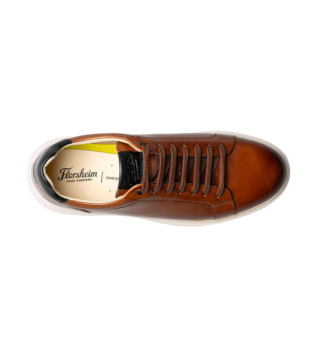 Florsheim Men's Social Lace To Toe Sneaker - Cognac - Image 4