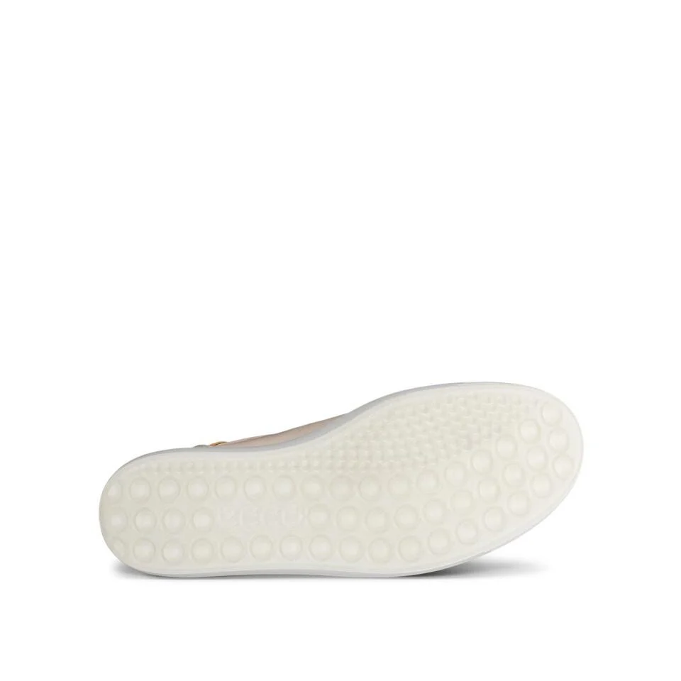 Ecco Women's Soft 7 Slip In Sneaker - Limestone/Straw - Image 6