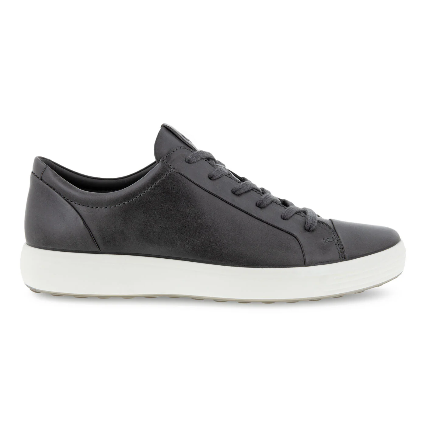 ECCO Men's Soft 7 City Sneaker - Titanium - Image 4