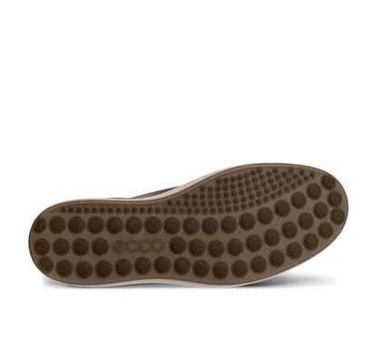 ECCO Men's Soft 7 Plain Lace Sneaker - Cognac - Image 9