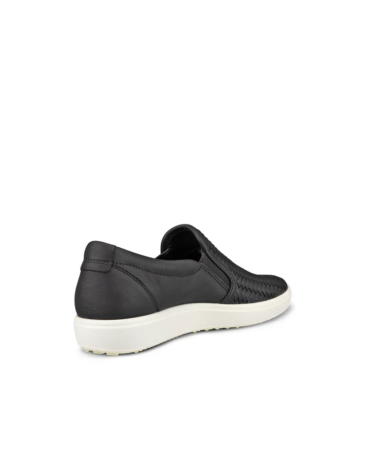 Ecco Women's Soft 7 Slip-On - Black - Image 4