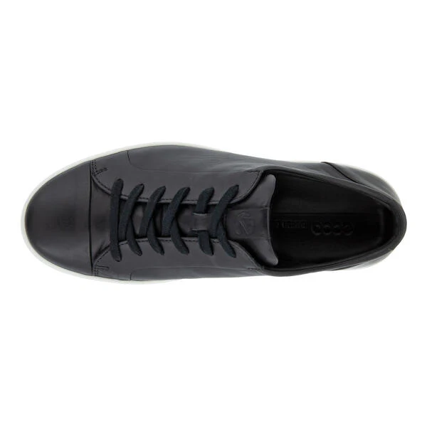 Ecco Men's Soft 7 City Sneaker - Black - Image 3