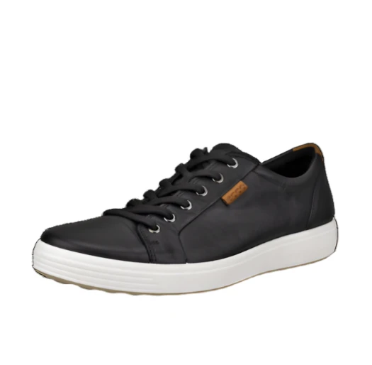 Ecco Men's Soft 7 Sneaker - Black - Image 3