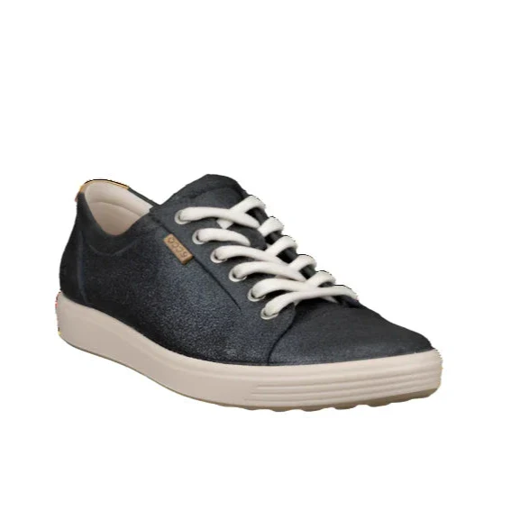ECCO Women's Soft 7 Sneaker - Silver Heavy