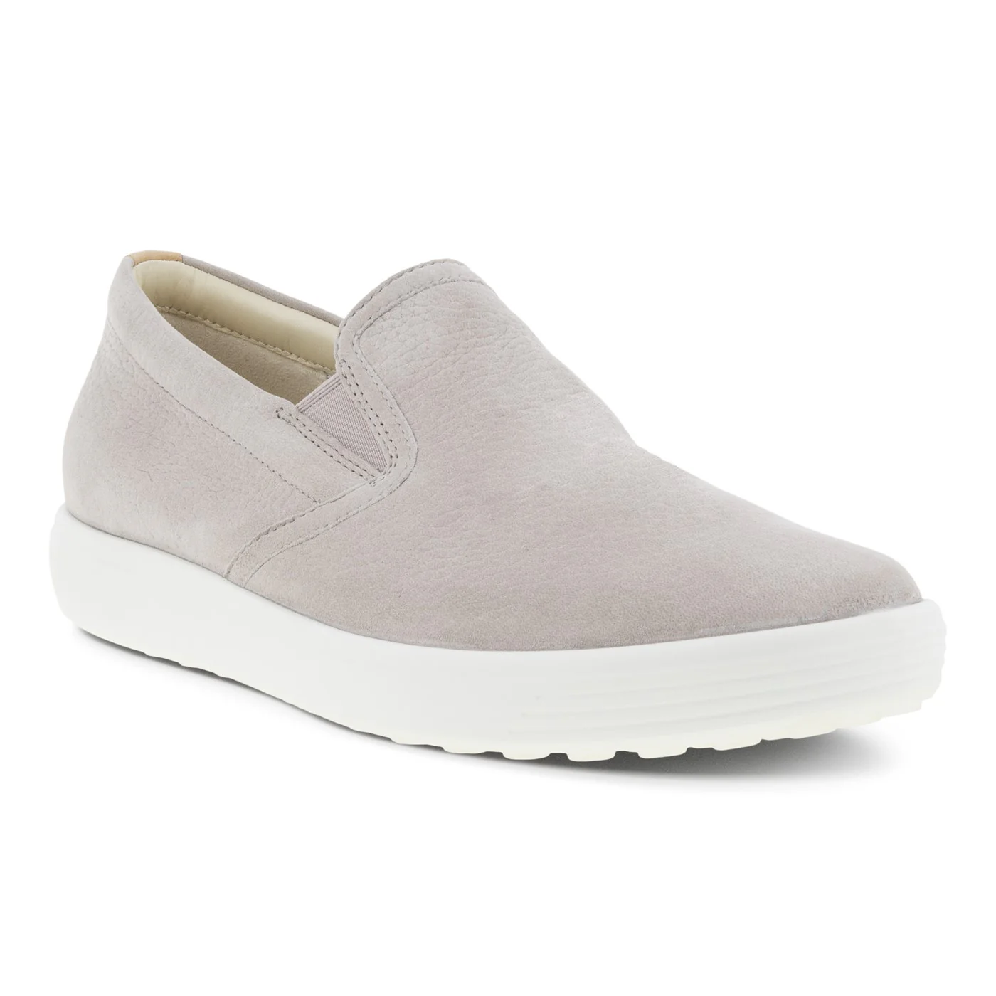 Ecco Women's Soft 7 Slip On - Grey Rose/Powder