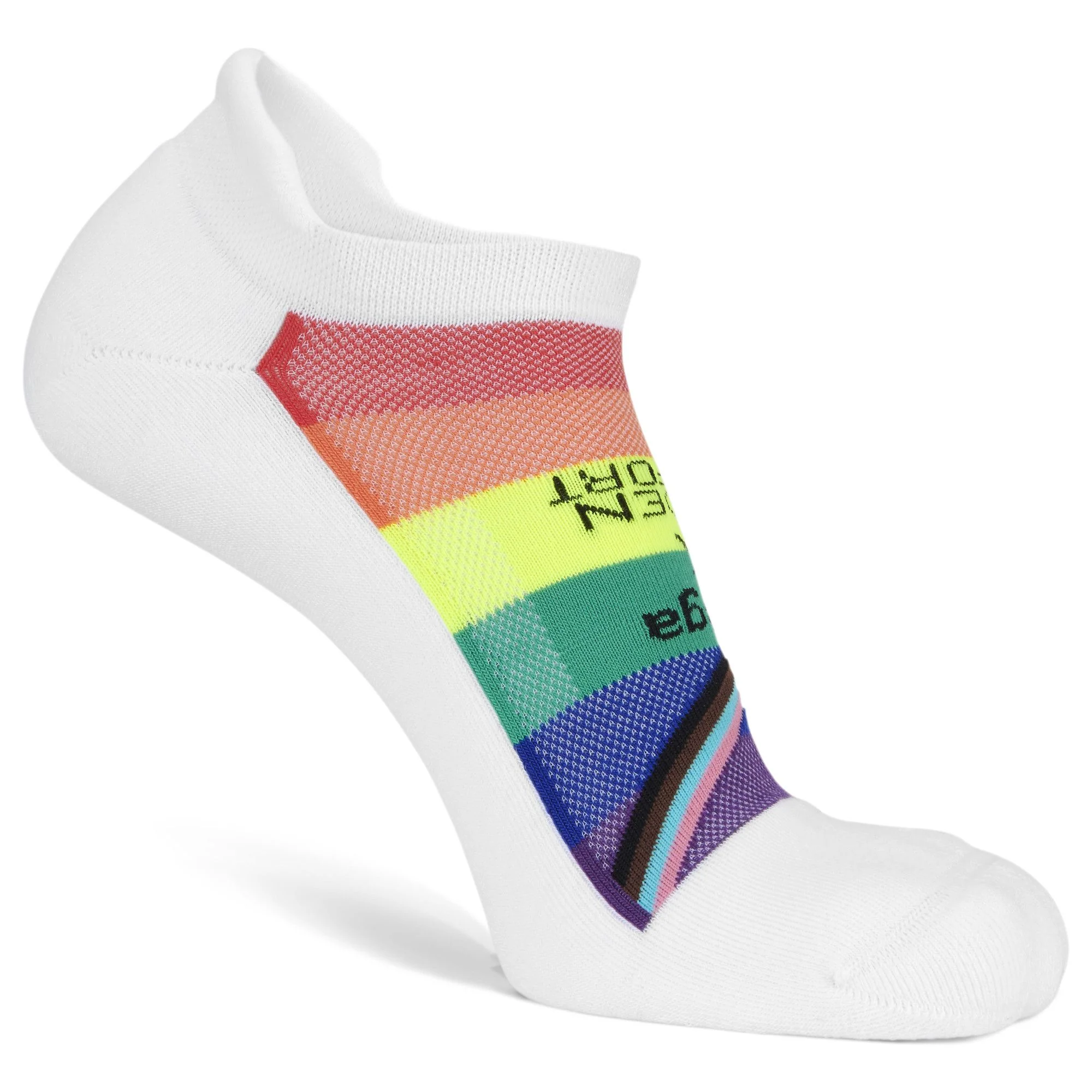 Balega Pride Hidden Comfort No Show Tab - Rainbow - Image 4