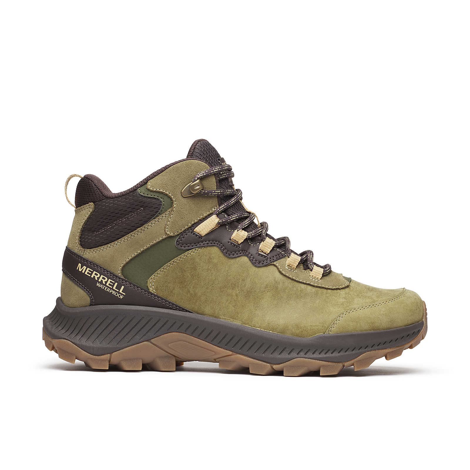 Merrell Men's Speed Strike 2 Mid Waterproof Boot - Drab - Image 3