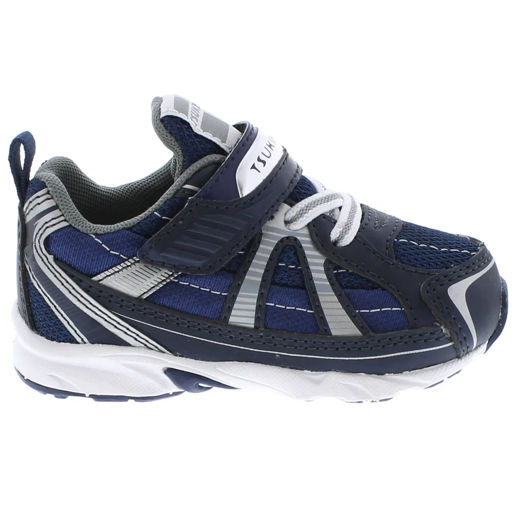 Tsukihoshi Baby Storm Sneaker (Sizes 5-8) - Navy/Silver - Image 4