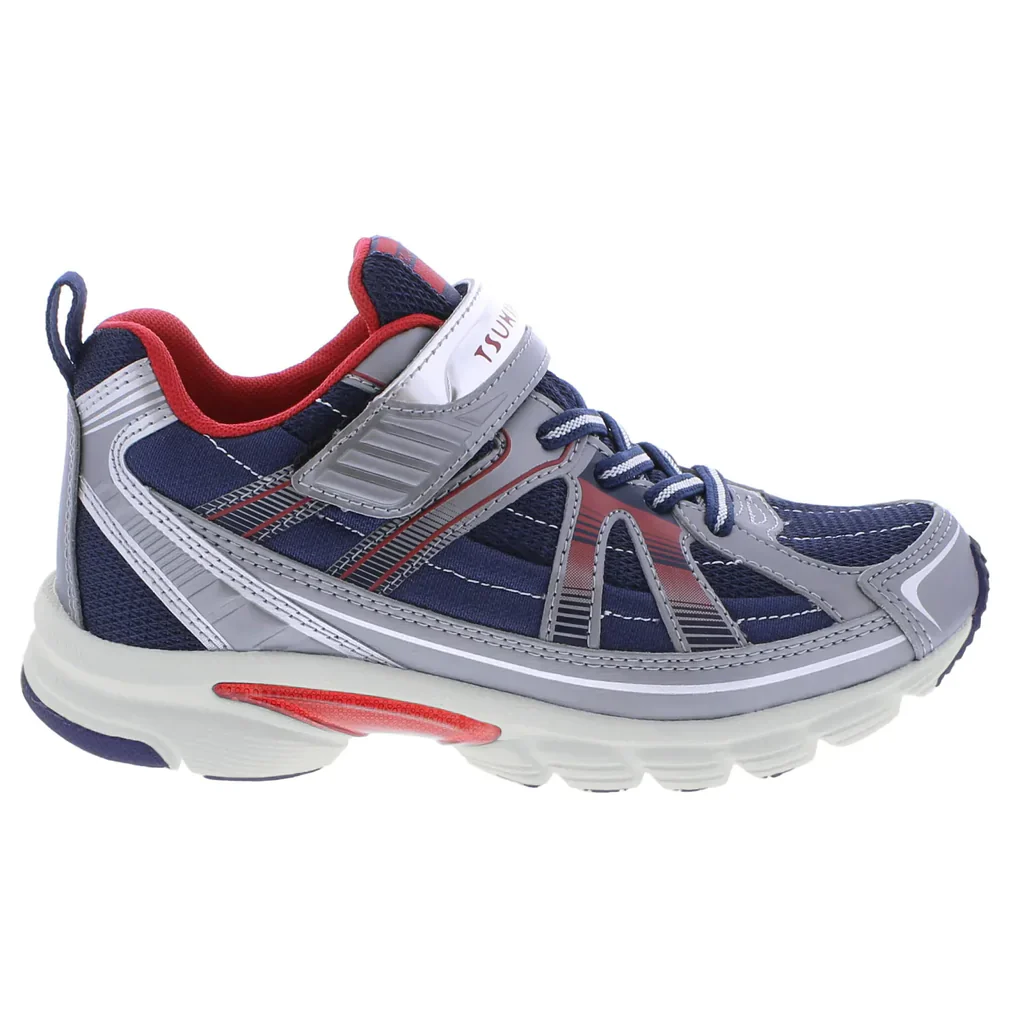 Tsukihoshi Youth STORM Shoes - Steel/Cobalt (Sizes 1.5 - 5) - Image 5