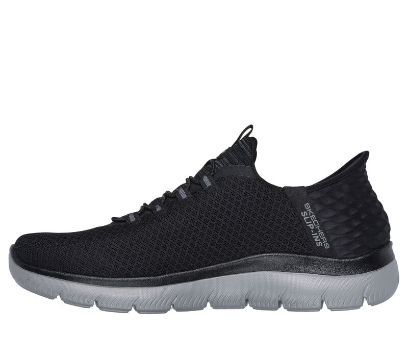 Skechers Men's Summits High Range Slip-Ins (Hands Free) - Black/Charcoal - Image 2