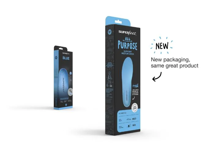 Superfeet All-Purpose Support - Medium Arch (Previously named BLUE) - Image 7