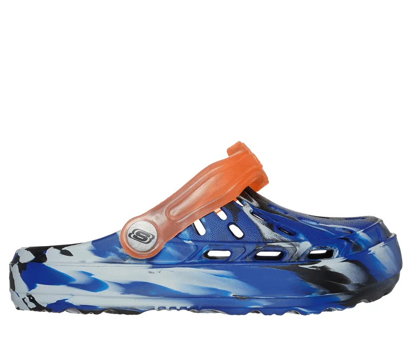 Foamies by Skechers Swifters Transluminator Clog - Blue - Image 3