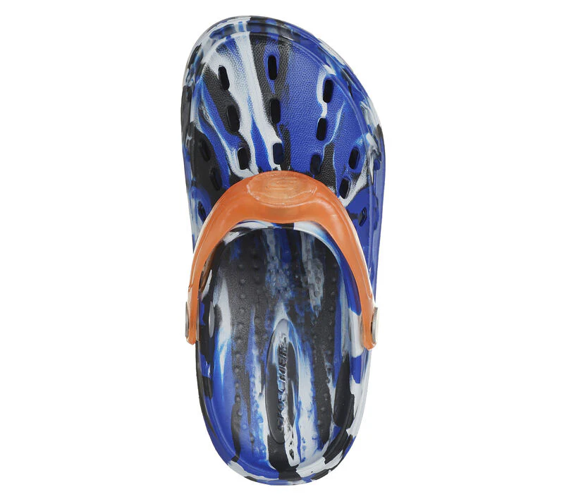 Foamies by Skechers Swifters Transluminator Clog - Blue - Image 4