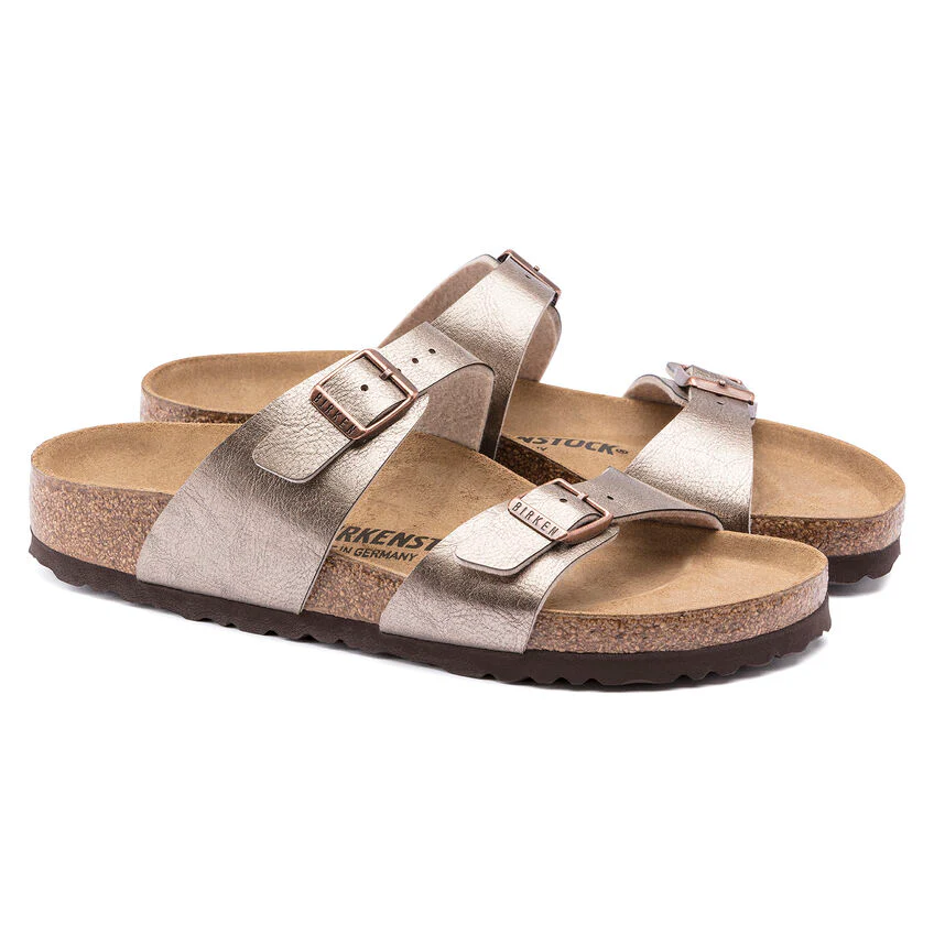 Birkenstock Women's Sydney Birko-Flor Sandal - Graceful Taupe - Image 2