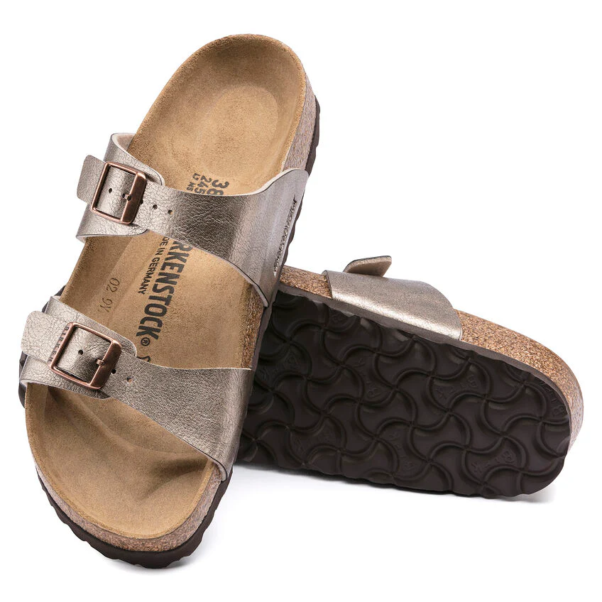 Birkenstock Women's Sydney Birko-Flor Sandal - Graceful Taupe - Image 4