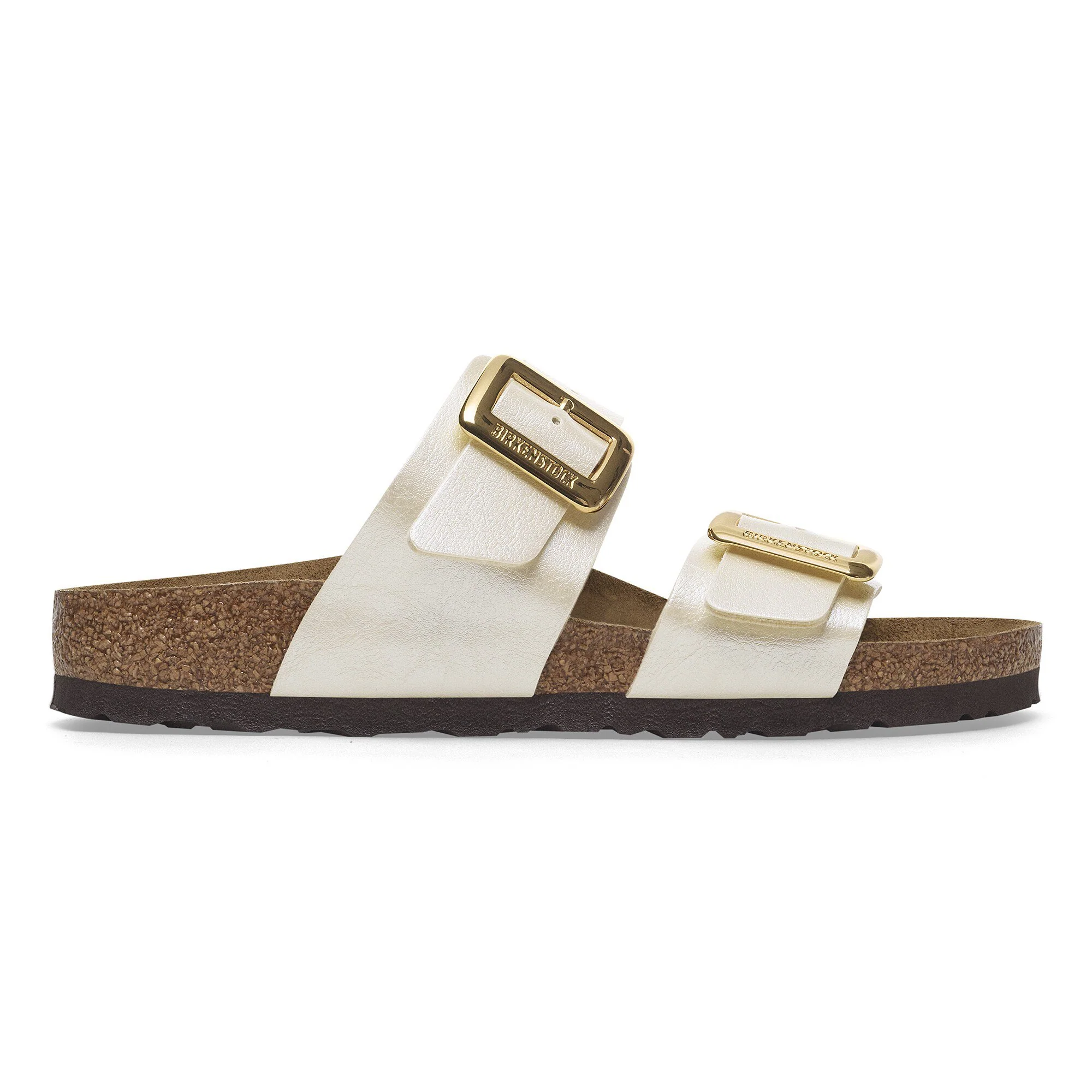 Birkenstock Women's Sydney Birko-Flor Luxe Sandal - Graceful Pearl White - Image 2