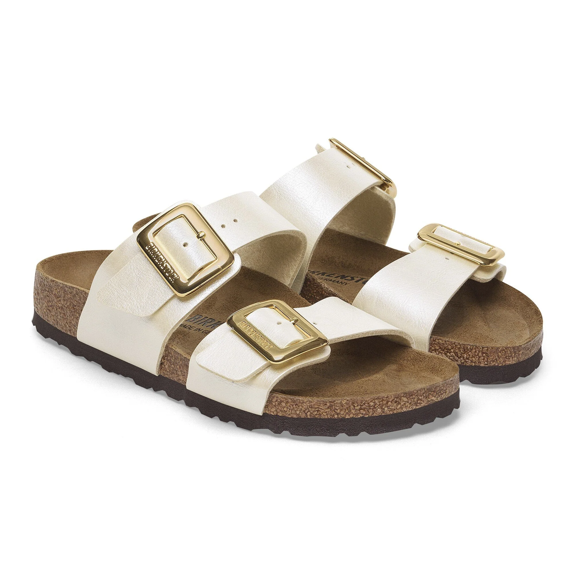 Birkenstock Women's Sydney Birko-Flor Luxe Sandal - Graceful Pearl White - Image 3